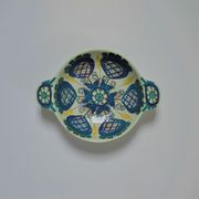 Round dish with tiled handle Tenera series by Marianne Johnson for Royal Copenhagen