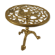 Brass underside
