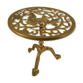 Brass underside