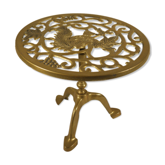 Brass underside