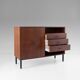 Mid Century Modern Rosewood Sideboard with Drawers, Italy 1970s