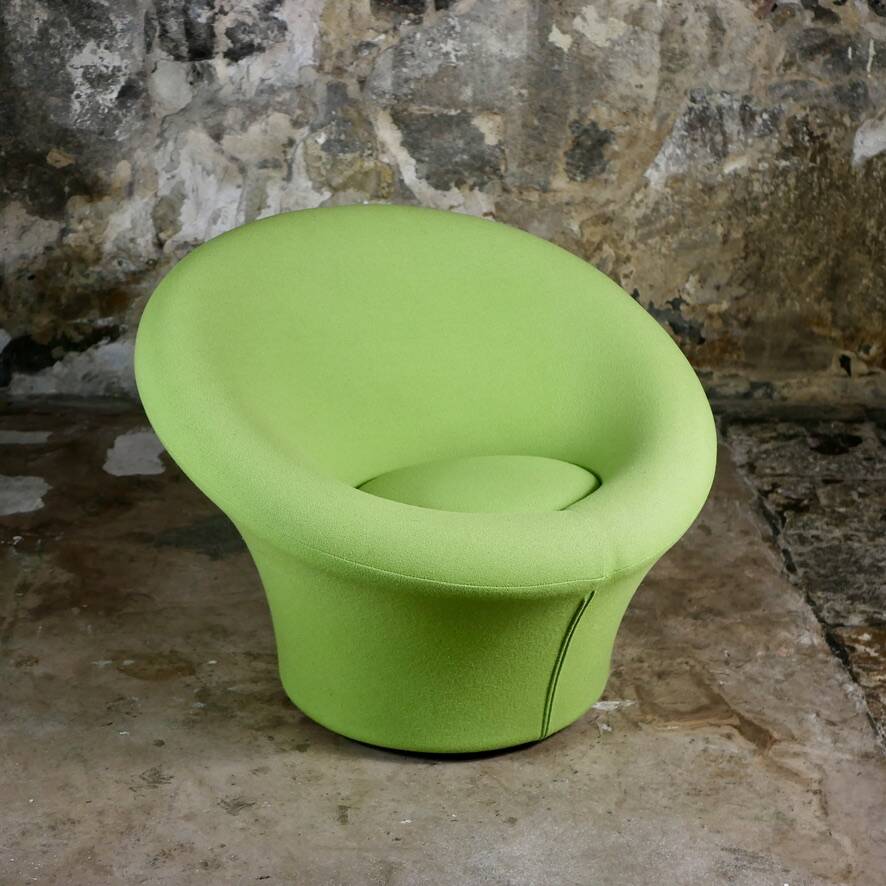Mushroom armchair and ottoman, Pierre Paulin for Artifort, 1990