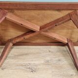 Table basse style scandinave années 50 palissandre