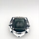 Murano Bowl V. Nason & C. Geometric Smoke 15cm 1.17kg