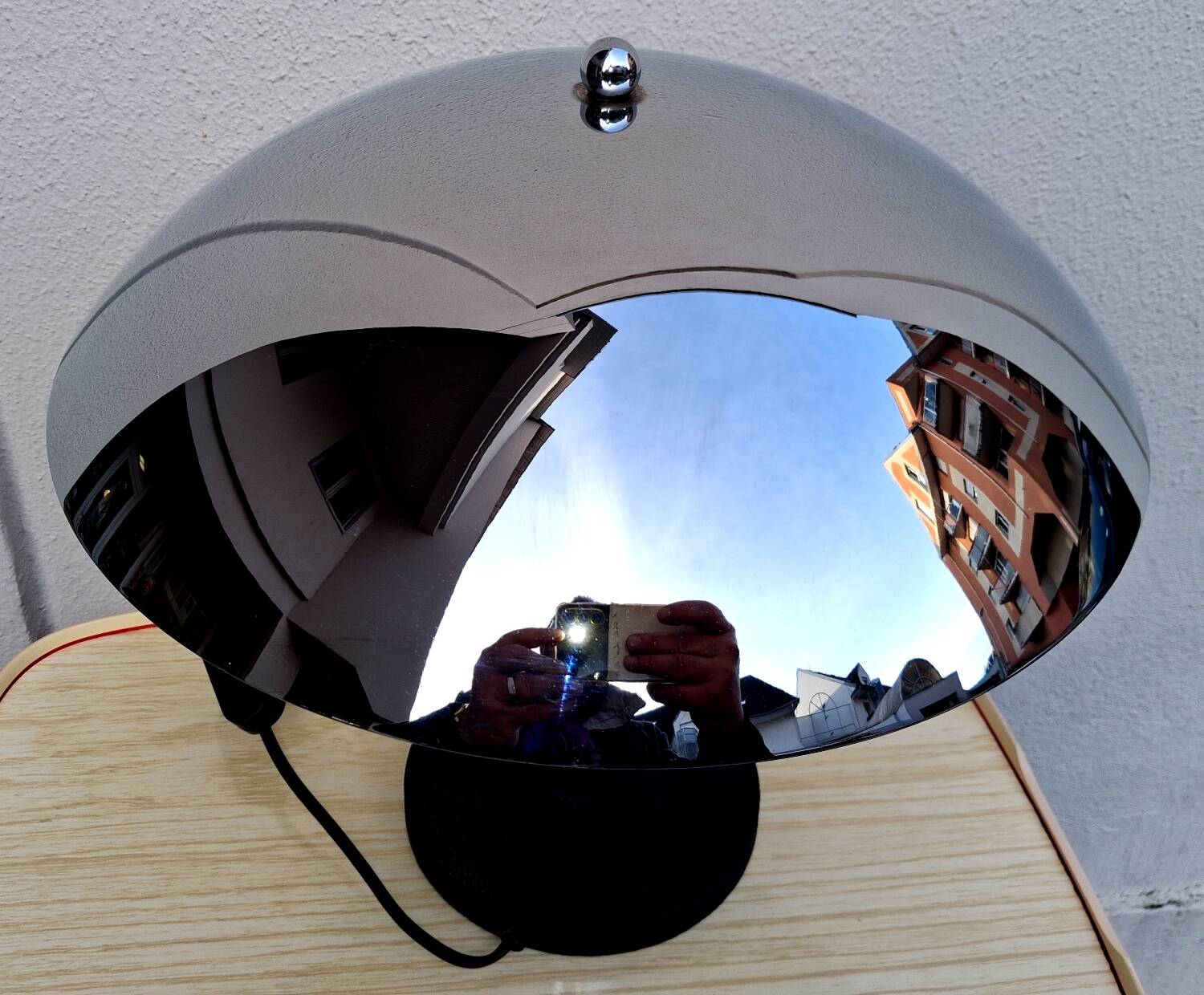 Vintage lamp design Lumess Switzerland 1970s decor