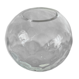 Faceted ball vase