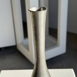 Vintage silver-plated floor vase