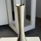 Vintage silver-plated floor vase