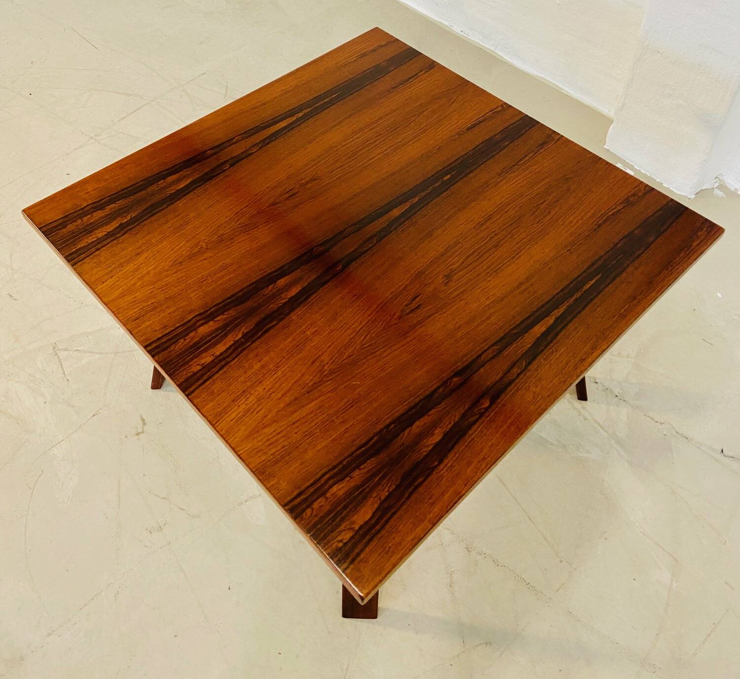 Vintage Danish mid-century rosewood coffee table