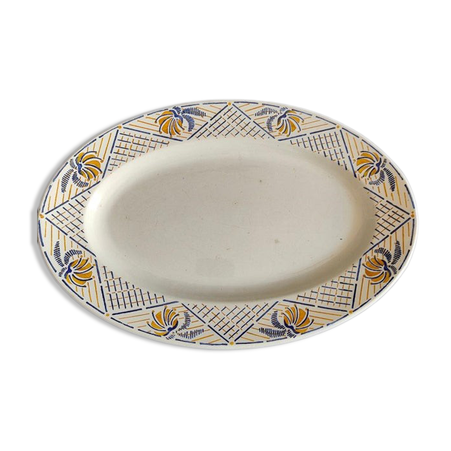 Oval dish Sarreguemines