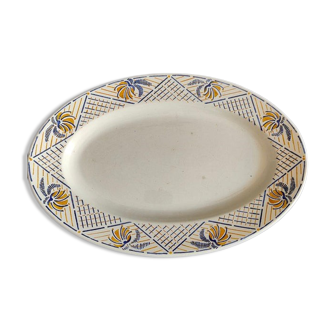 Oval dish Sarreguemines