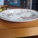 Large vintage round plate Lunéville K&G ironstone