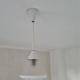 Conical ceiling lamp opal glass Phillips NL - 1920 Bauhaus style