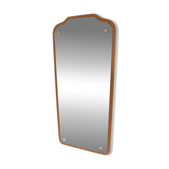 Scandinavian teak mirror "No. 529", Nybrofabriken, Sweden, 1960