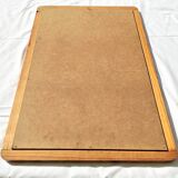 Rectangular mirror pine entourage from the 70s