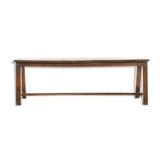 Wooden bench