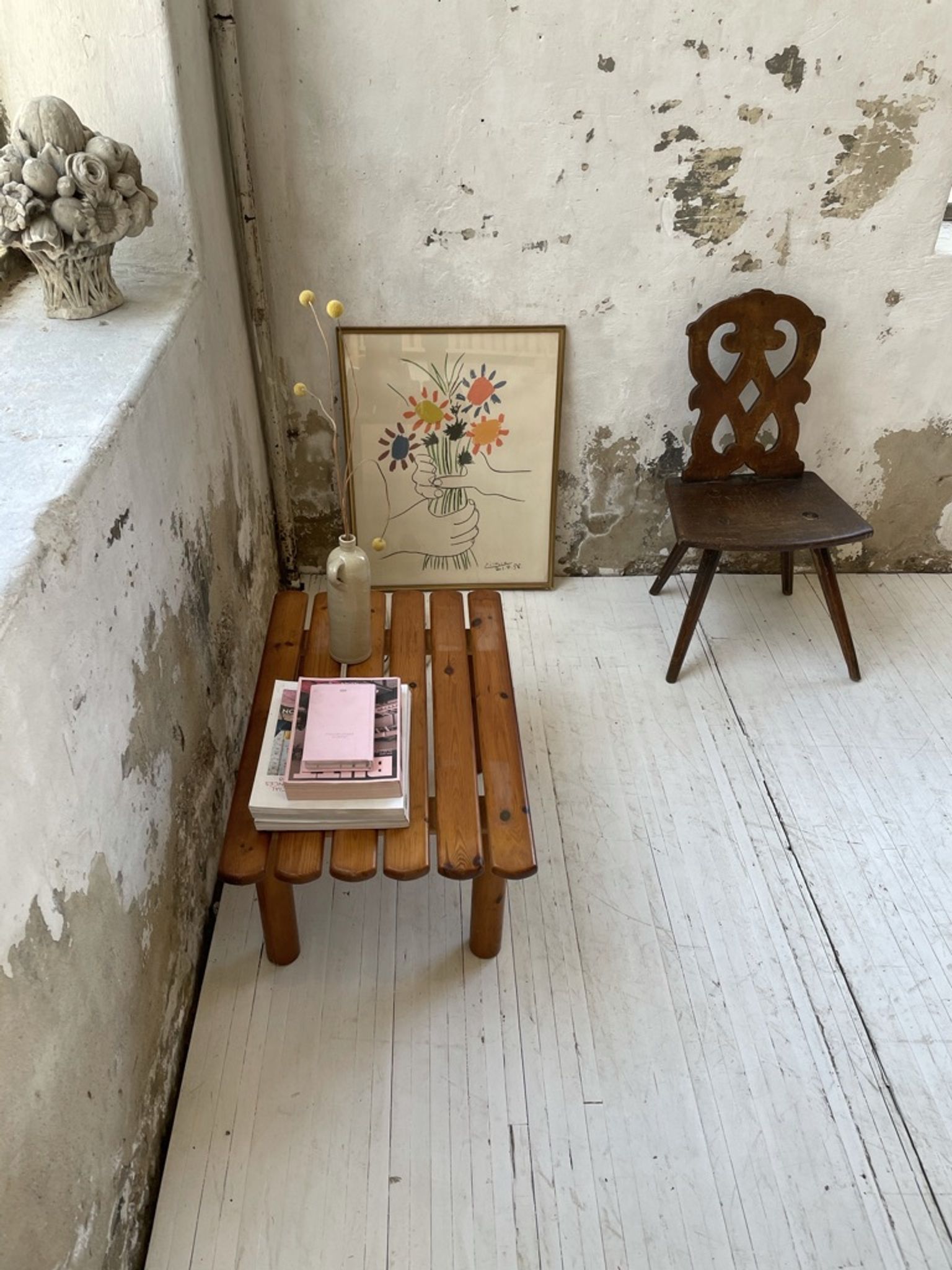 Table basse porte-bagages Rainer Daumiller
