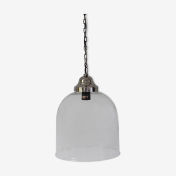 Suspension cloche en verre