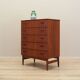 Commode en teck, design danois, années 1970, production : Danemark