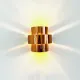 Brass Wall Lamp By Hans-Agne Jakobsson For Markaryd, Sweden, 1960S