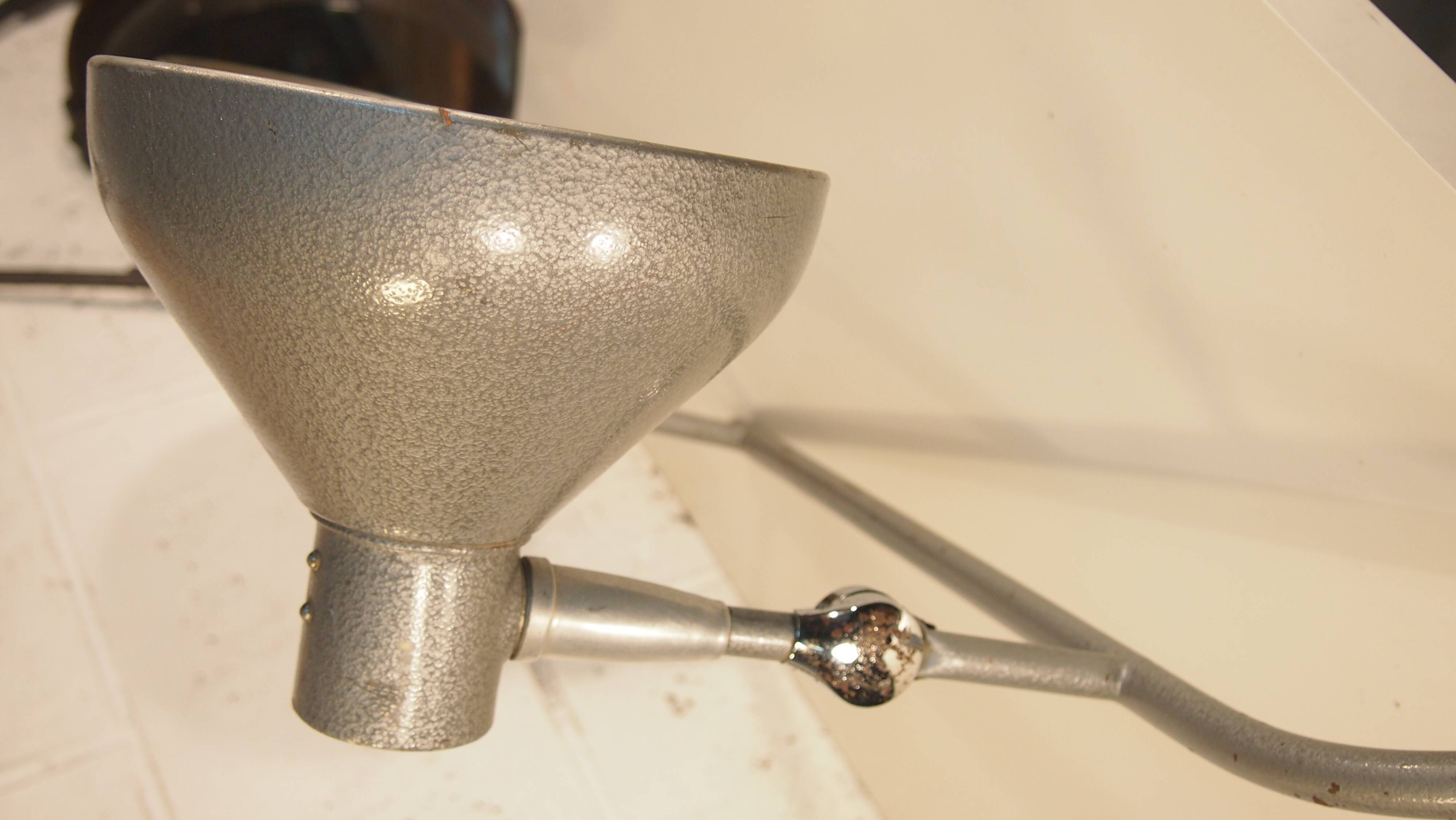 Jumo gs1 adjustable double workshop desk lamp - industrial modernist