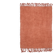 Kilim Turc Vintage Terracotta Uni, Tapis Naturel pour Salon et Chambre