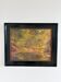 Peinture à l'huile vintage originale paysage forestier