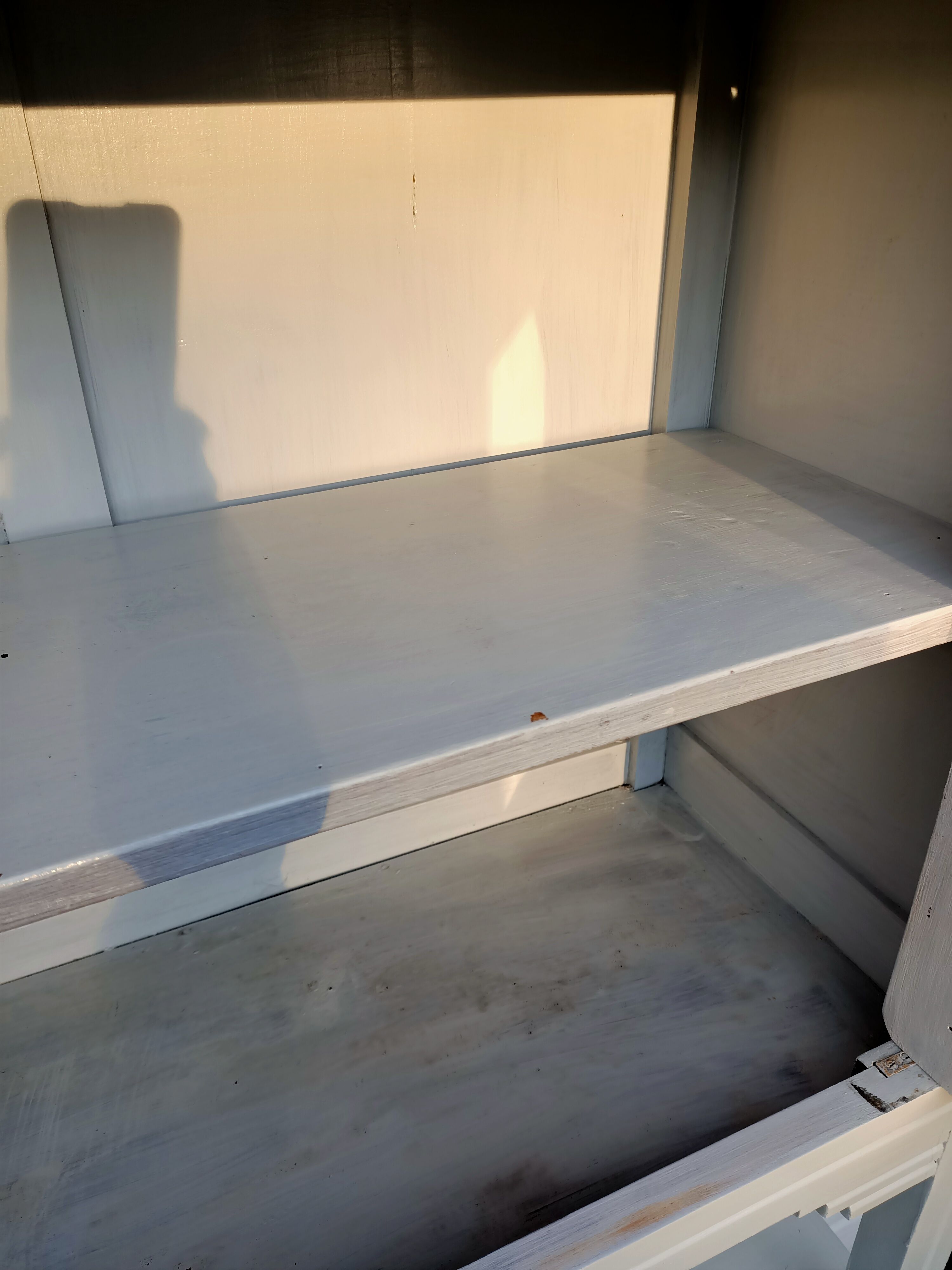 Sideboard 2 bodies in painted wood