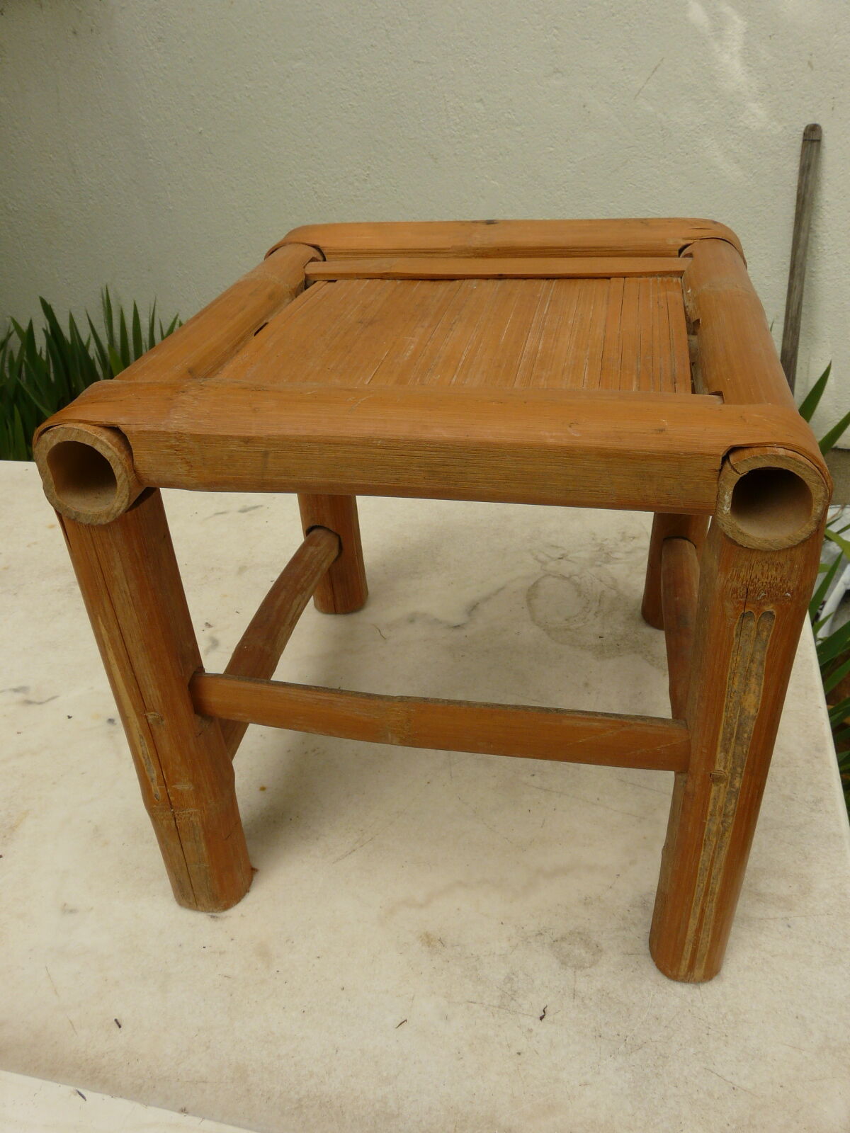 Bamboo stool