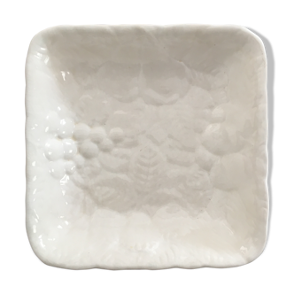 Sarreguemines square hollow dish
