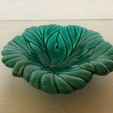 Pocket tray barbotine cabbage leaf