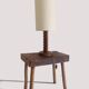 Rustic European Solid Wood Accent Side Table or Stool