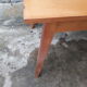 Table à manger années 50 pieds compas
