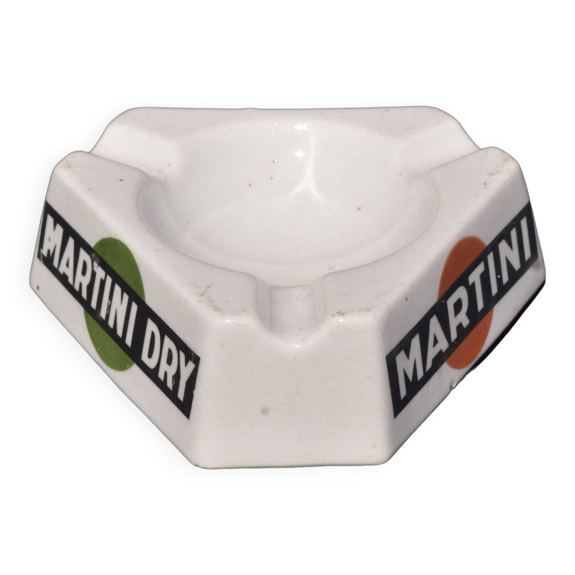 Vintage Martini advertising ashtray