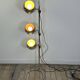 Lampadaire Vintage Space Age "Eyeball" 3 Globes Chromés 1970'S