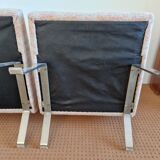 Set of 2 model 141 lounge chairs by Joseph Andre Motte by Artifort, The Netherlands 1955