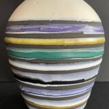 Large earthenware “Scotch” bottle by Roger Capron in Vallauris