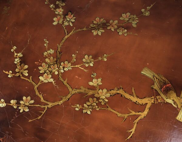Table basse en bois laqué, Chine – Milieu XXe