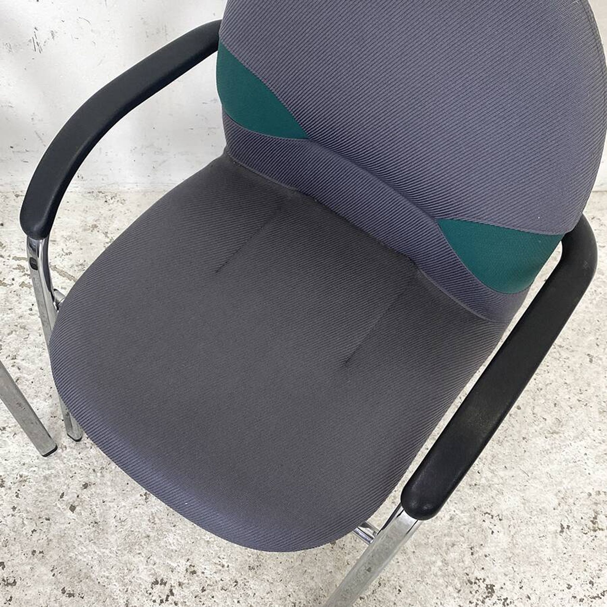 Pair of Persona model chairs VITRA edition Design Mario Bellini