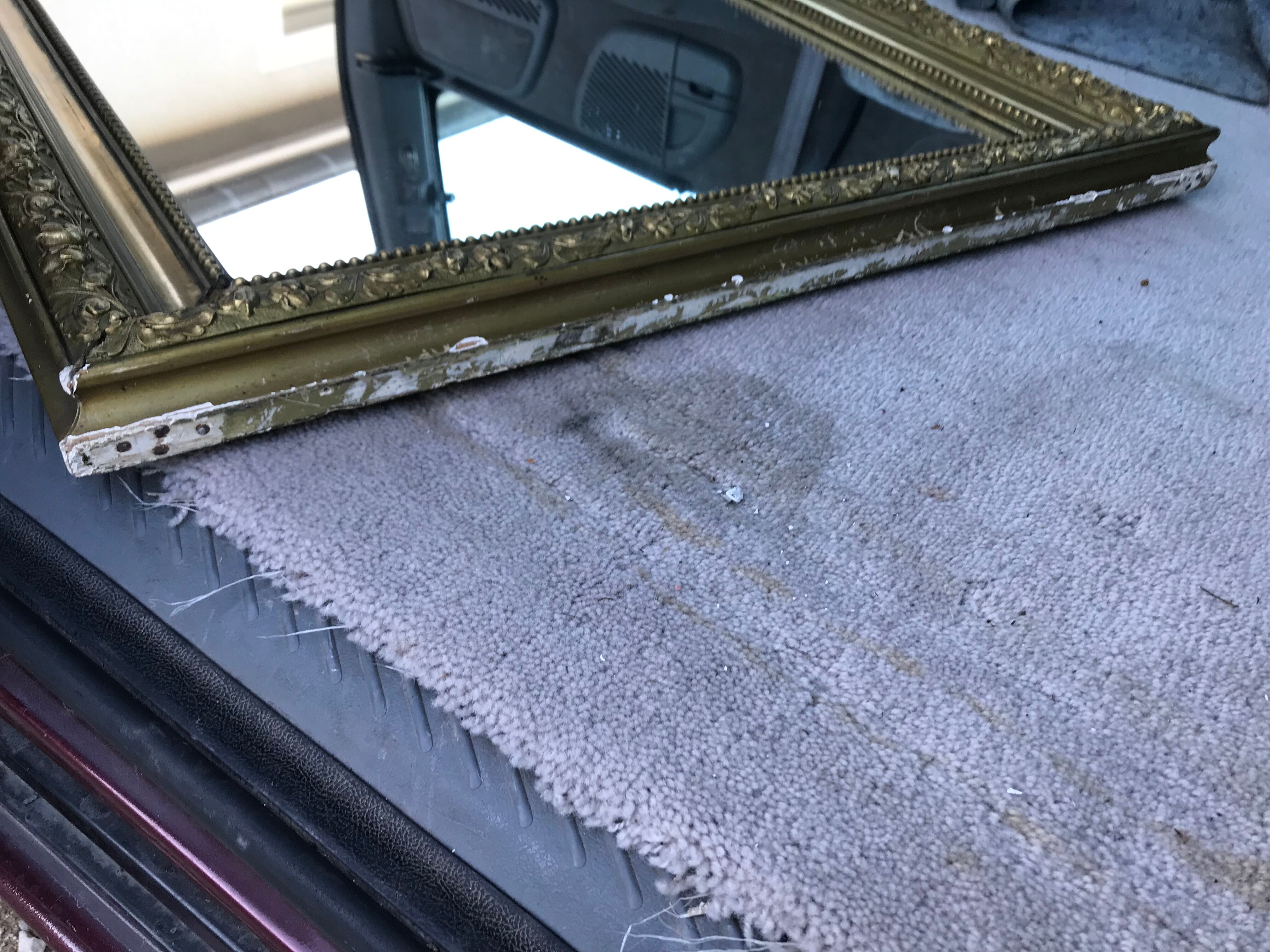 Mirror in the Louis Philippe style 77x120cm