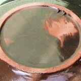 Large ceramic deep dish signed Ceramp