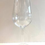 Large Tealight Candle Holder Vase on Stand Blown Crystal Glass Decorative Art