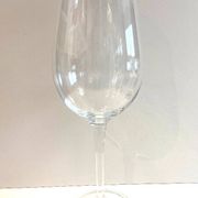 Large Tealight Candle Holder Vase on Stand Blown Crystal Glass Decorative Art