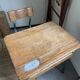 Vintage school desk - Maison Delagrave