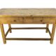 Vintage Rustic Baltic Pine Dining Table, 1930s