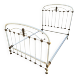 Antique wrought iron bed from the 1900s