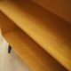 Ash shelving unit on splayed legs, Denmark, 1960s