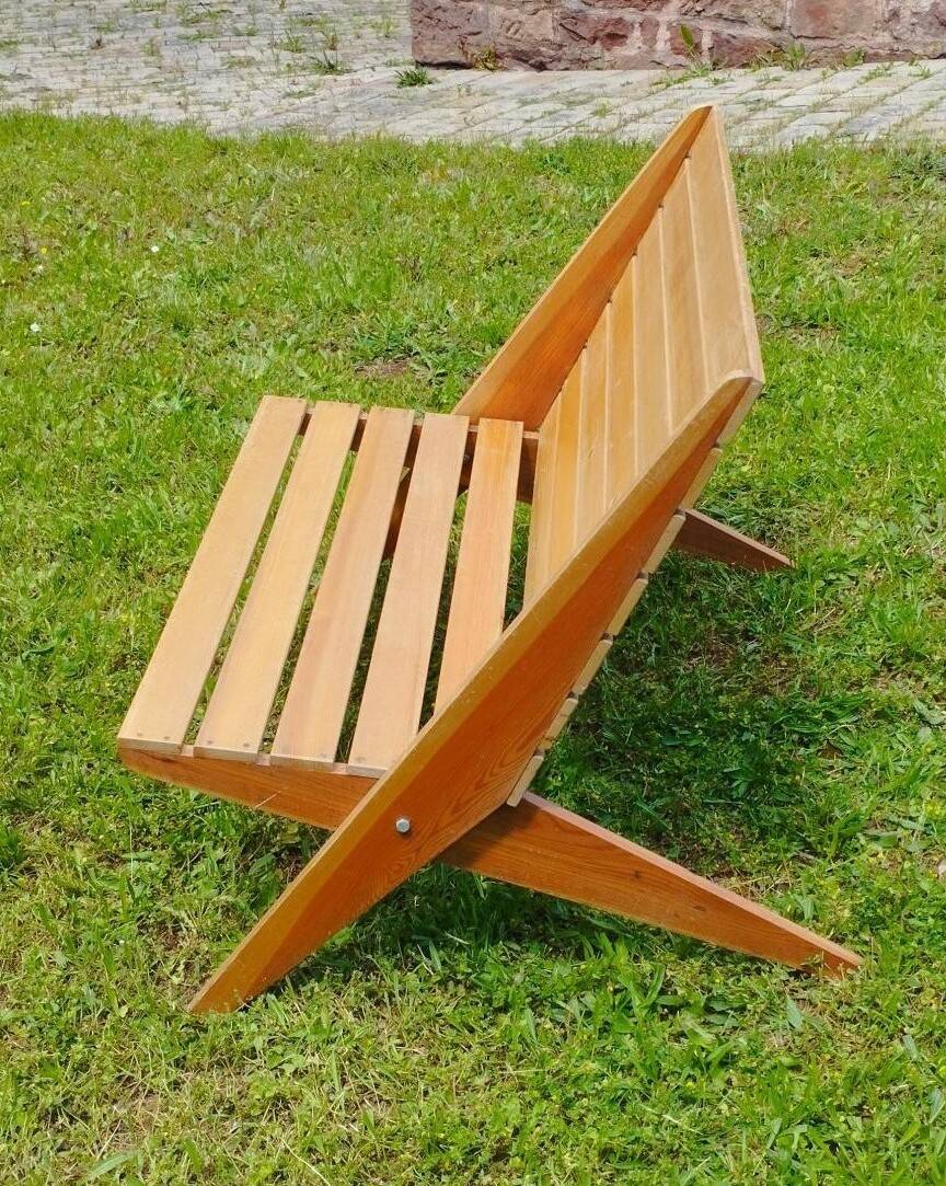 Banc pliant vintage