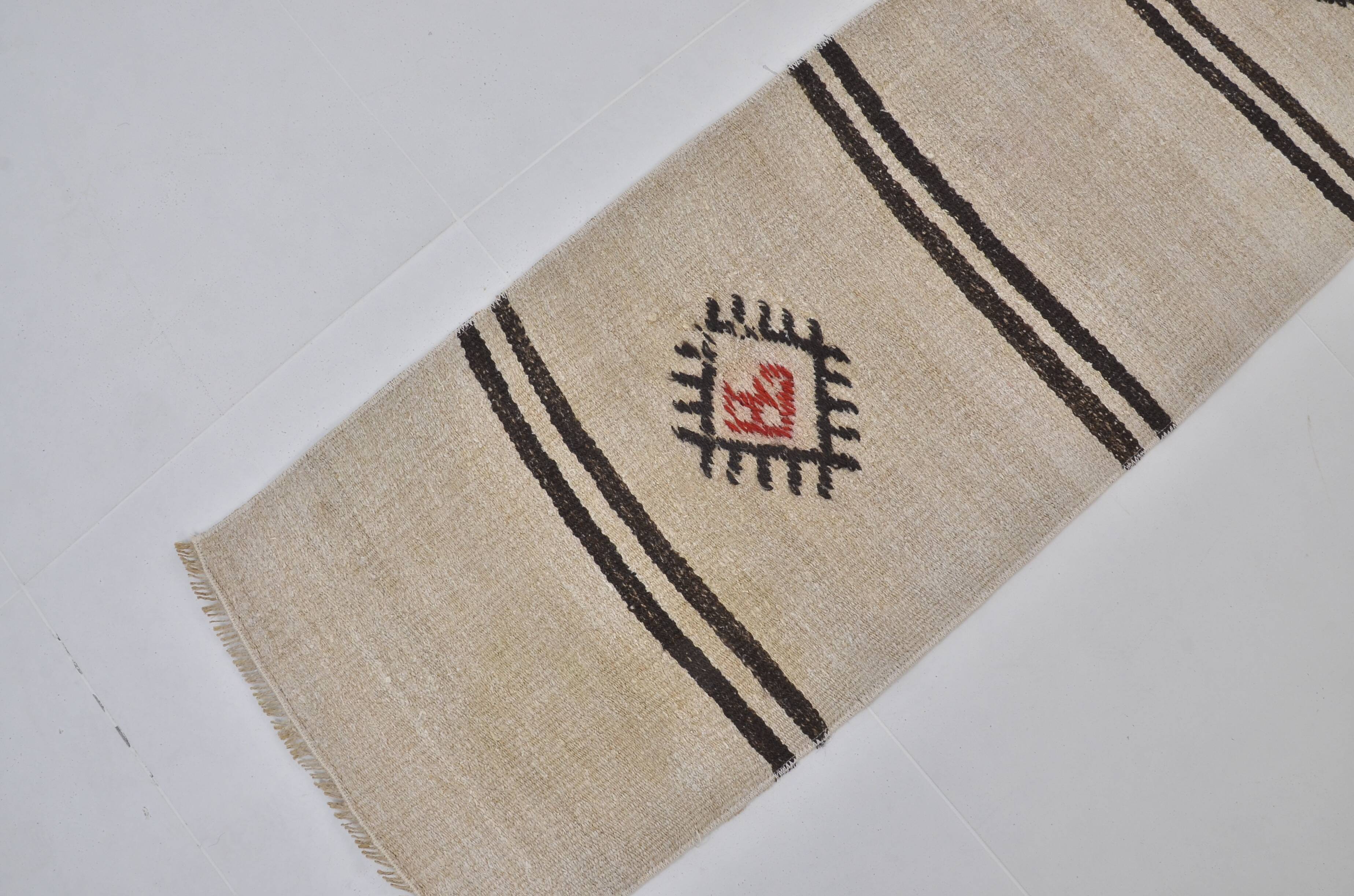 Vintage Turkish Hemp Kilim sku3863