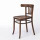 Vintage Wooden Desk Chair 1930s–1950s, Belgian Beech Wood Chair